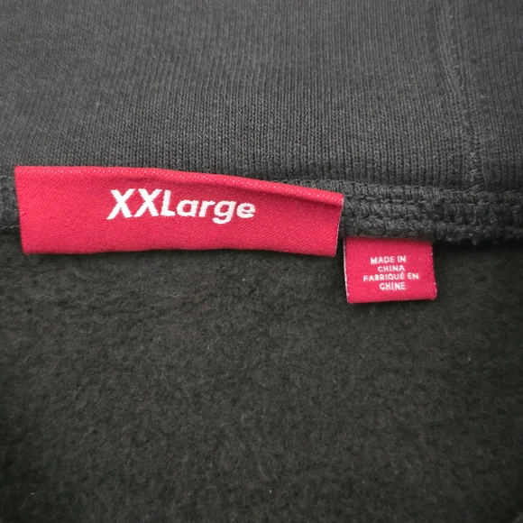Supreme Wrapped Half Zip Hooded Black Sweater - Picture 5 of 10